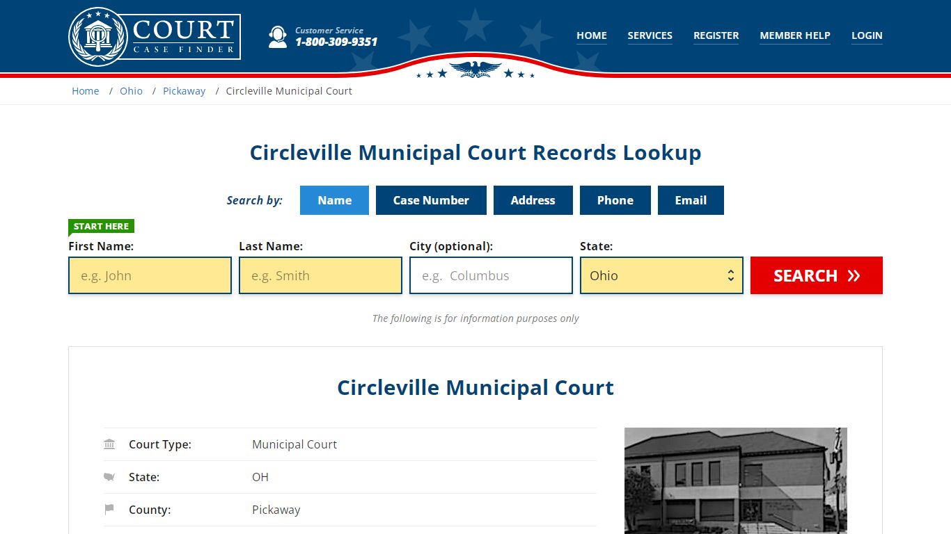 Circleville Municipal Court Records | Circleville, Pickaway County, OH ...